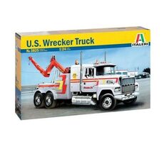 Italeri 3825 US Wrecker Truck / Plastikový model / 1:24 / Obtiažnosť 4 