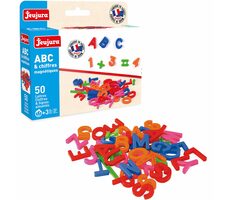 Jeujura Farebné magnetické písmenká 50 ks/ od 3 rokov