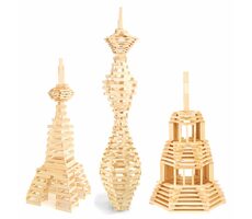 Jeujura Drevená stavebnica Técap 3XL 500 dielov / od 4 rokov