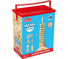 Jeujura Drevená stavebnica Técap Classic 200 dielov / od 4 rokov