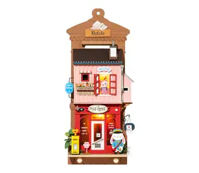 Robotime miniatúra domčeka na zavesenie Kancelária pošty / od 14 rokov 