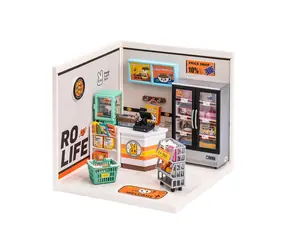 Robotime miniatúra domčeka Obchod so zásobami / od 14 rokov