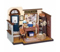 Robotime miniatúra domčeka Kancelária súkromného detektíva / od 14 rokov 