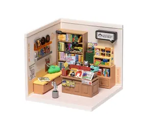 Robotime miniatúra domčeka Fascinujúce kníhkupectvo / od 14 rokov
