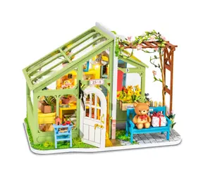 Robotime miniatúra domčeka Kvety na jarné stretnutie / od 14 rokov