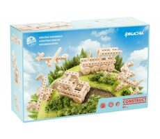 Walachia Drevená skladacia stavebnica CONSTRUCT 67 dielov / od 3 rokov / 67 dielov / Obtiažnosť: nízka 