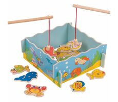 Bigjigs Toys Magnetické chytanie rybičiek mora / od 3 rokov 