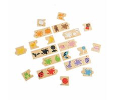 Bigjigs Toys Didaktické puzzle Farby