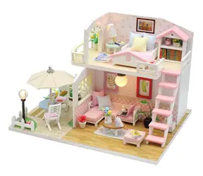 2Kids Toys miniatúra domčeka Ružový dom / od 14 rokov