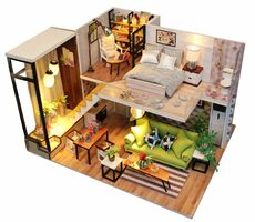 2Kids Toys miniatúra domčeka Romantický škandinávsky štýl / od 14 rokov