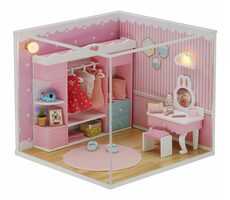 2Kids Toys miniatúra domčeka Roztomilá šatňa / od 14 rokov