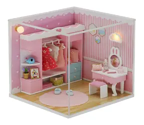 2Kids Toys miniatúra domčeka Roztomilá šatňa / od 14 rokov