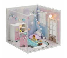 2Kids Toys miniatúra domčeka Dúhový dom / od 14 rokov