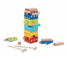 2Kids Toys Jenga so zvieratkami / od 3 rokov