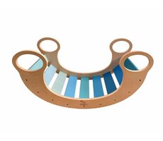 2Kids Toys Montessori modrá hojdačka / od 1,5 rokov