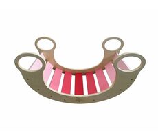 2Kids Toys Montessori ružová hojdačka / od 1,5 rokov