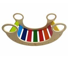 2Kids Toys Montessori dúhová hojdačka / od 1,5 rokov