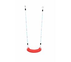 2Kids Toys Plastová svietiaca hojdačka červená / od 3 rokov