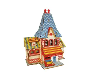 Woodcraft Drevené 3D puzzle Kvetinárstvo / 59 dielikov / od 8 rokov / Obtiažnosť: jednoduchá