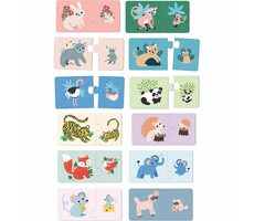 Vilac Puzzle mláďatká a mamičky / od 2 rokov