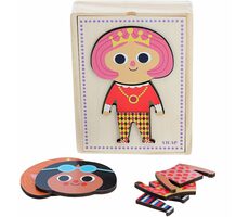 Vilac Oblékací puzzle Jade / od 2 rokov