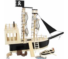 Small Foot Pirátska loď / od 3 rokov
