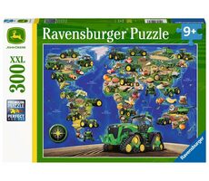 Ravensburger John Deere po celom svete / 300 dielikov / od 9 rokov