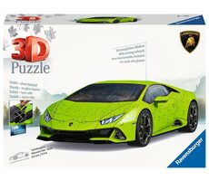 Ravensburger Lamborghini Huracán Evo zelené / 108 dielikov / od 8 rokov