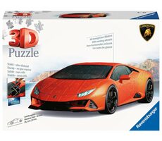 Ravensburger Lamborghini Huracán Evo oranžové / 108 dielikov / od 8 rokov