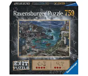 Ravensburger Exit Puzzle: Maják pri prístave / 759 dielikov / od 12 rokov