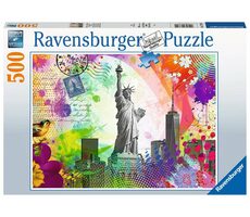 Ravensburger Pohľadnica z New Yorku / 500 dielikov / od 12 rokov