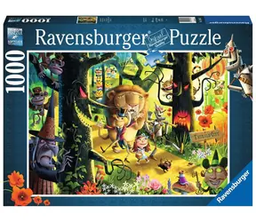 Ravensburger Levy tigre a medvede/ 1000 dielikov / od 14 rokov