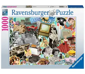 Ravensburger 50. roky / 1000 dielikov / od 14 rokov
