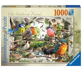 Ravensburger Naši operení priatelia / 1000 dielikov / od 14 rokov