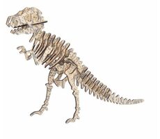 Woodcraft Drevené 3D puzzle Tyrannousaurus / 29 dielikov / od 8 rokov / Obtiažnosť: jednoduchá 