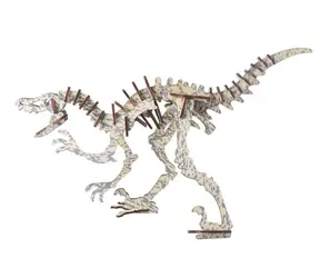 Woodcraft Drevené 3D puzzle Peinonychus / 40 dielikov / od 8 rokov / Obtiažnosť: jednoduchá 