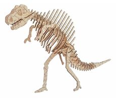 Woodcraft Drevené 3D puzzle Spinosaurus / 38 dielikov / od 8 rokov / Obtiažnosť: jednoduchá 
