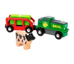 Brio Farmársky vlak na batérie / od 3 rokov 