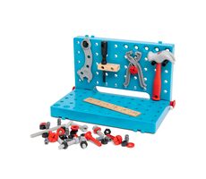 Brio Stavebnica BUILDER Pracovný stôl s náradím / od 3 rokov 