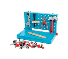 Brio Stavebnica BUILDER Pracovný stôl s náradím / od 3 rokov 