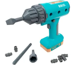 Brio Stavebnica BUILDER Vŕtačka na batérie / od 3 rokov