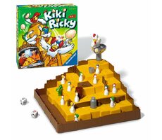Ravensburger Kiki Ricky / Dĺžka hry: 20 minút / Počet hráčov: 2-4 / od 4-8 rokov 