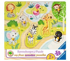 Ravensburger Zoo zvieratá 8 dielikov / od 2 rokov 