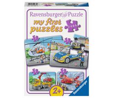 Ravensburger Zásahové vozidlá 2/4/6/8 dielikov / od 2 rokov 