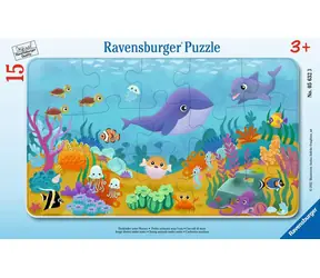 Ravensburger Zvieratá pod morskou hladinou /15 dielikov/ od 3 rokov 