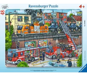 Ravensburger Požiarny zbor / 48 dielikov / od 4 rokov 