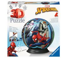 Ravensburger 3D Puzzle-Ball Spiderman / 72 dielikov / od: 6 rokov