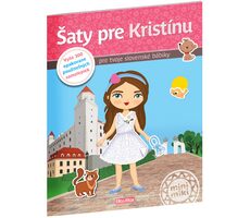 Presco Group Ella&amp;Max Šaty pre KRISTÍNU - Kniha samolepiek - SK / Jazyková verzia: SK / od 3 rokov