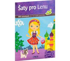 Presco Group Ella&amp;Max Šaty pre LENU - kniha samolepiek / Jazyková verzia: CZ / od 3 rokov