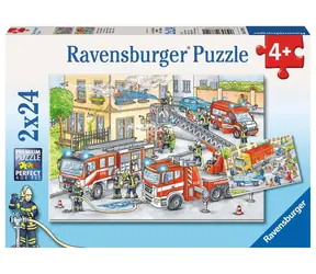 Ravensburger Hasiči - 2x24 dielikov / od 4 rokov 